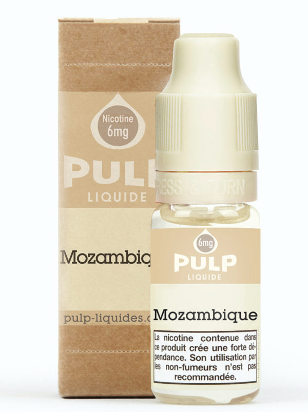 Eliquide Mozambique issu de la gamme Les Classiques Blonds par Pulp.