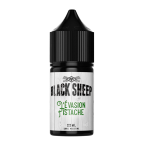 Eliquide Evasion Pistache issu de la gamme Black Sheep par Green Vapes.