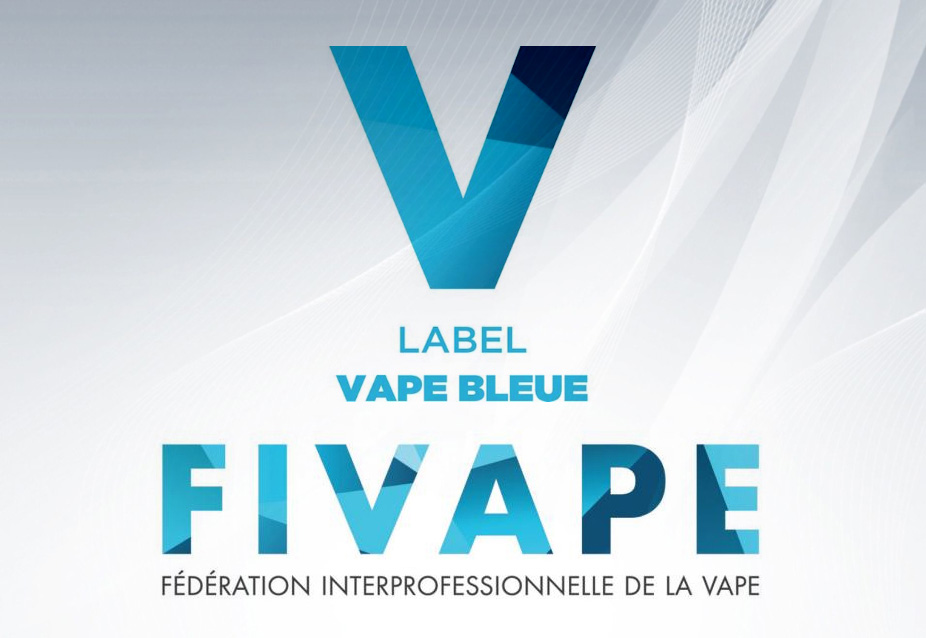 label bleu fivape
