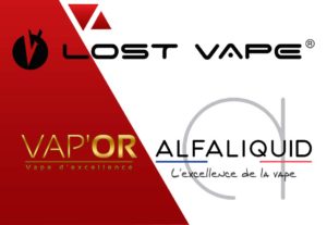 ALFALIQUID devient distributeur Lost Vape
