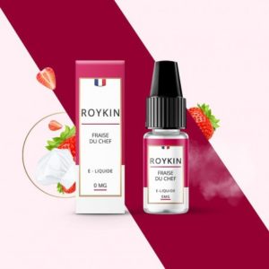 e-liquide fraise du chef roykin
