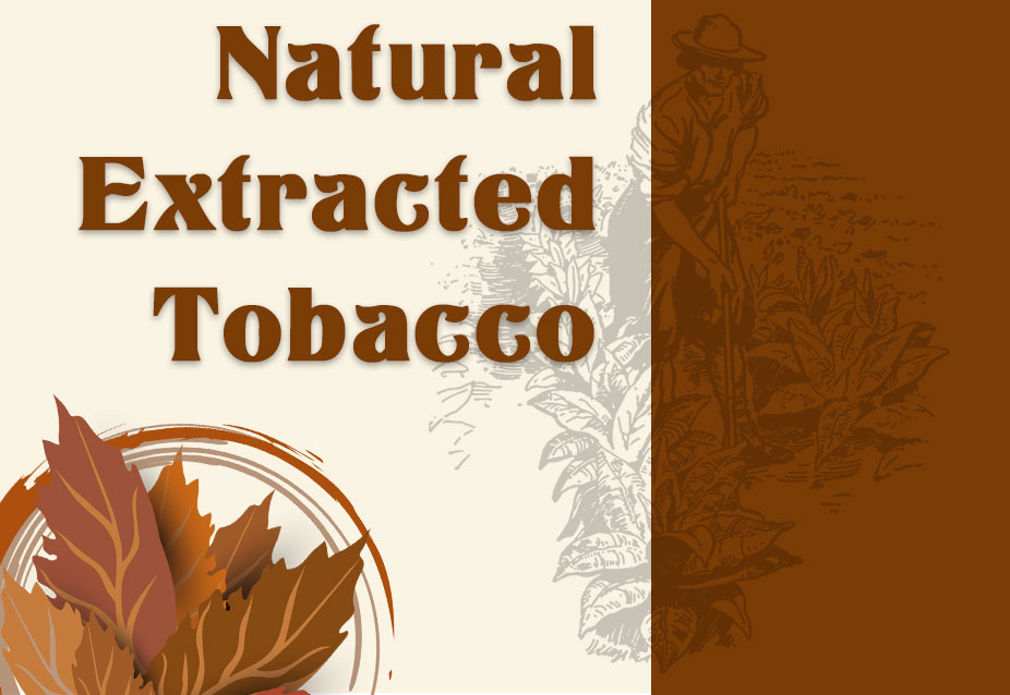 net natural extracted tobacco