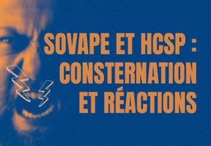 Sovape et HCSP : Consternation et réactions