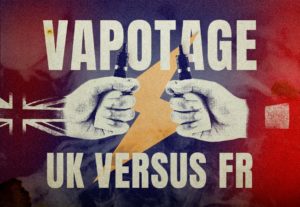 Vapotage : UK versus FR