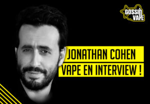 Jonathan Cohen vape en interview !