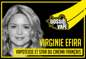 Virginie Efira, vapoteuse et star du cinéma français