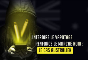 Interdiction de vapoter en Australie : place au marché noir