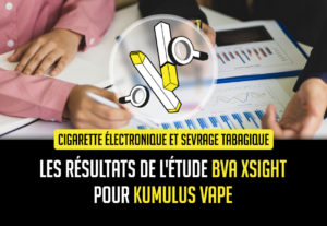 Cigarette électronique et sevrage tabagique : les résultats de l'étude BVA Xsight pour Kumulus Vape