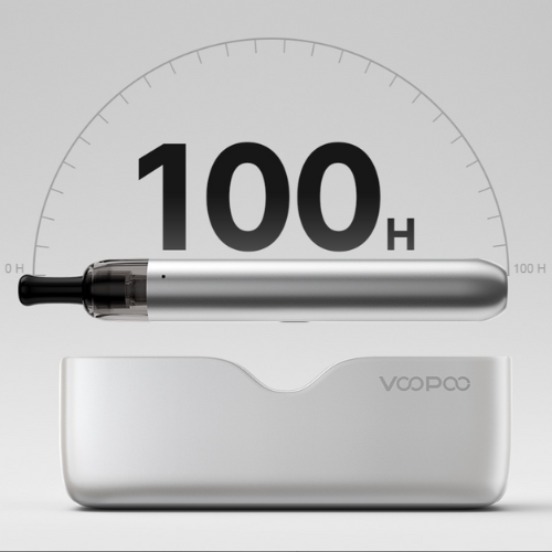 Entre sa batterie externe Doric Galaxy Power Bank et sa batterie Doric Galaxy Pen, cette cigarette électronique signée Voopoo est en mesure de proposer 100 heures d'autonomie.