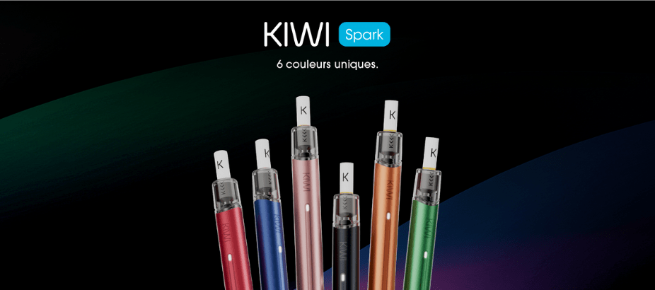 Kiwi Spark : les 6 couleurs disponibles